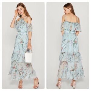 New Few Moda Halter Floral Dress